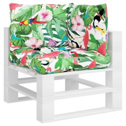 Coussins de palette lot de 3 multicolore tissu Oxford 