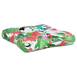 Coussins de palette lot de 3 multicolore tissu Oxford 