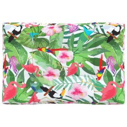 Coussin de palette multicolore 120x80x12 cm tissu 