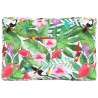 Coussin de palette multicolore 120x80x12 cm tissu 