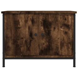 Meuble TV avec portes chêne sonoma 60x35x45cm bois d'ingénierie 