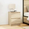 Meuble TV chêne sonoma 40x35x54 cm bois d'ingénierie 
