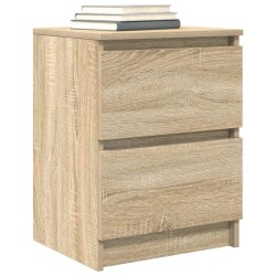 Meuble TV chêne sonoma 40x35x54 cm bois d'ingénierie 