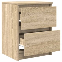 Meuble TV chêne sonoma 40x35x54 cm bois d'ingénierie 