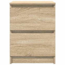 Meuble TV chêne sonoma 40x35x54 cm bois d'ingénierie 