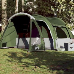 Tente familiale 6 personnes vert imperméable 