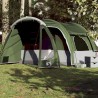Tente familiale 6 personnes vert imperméable 