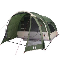 Tente familiale 6 personnes vert imperméable 