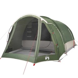 Tente familiale 6 personnes vert imperméable 