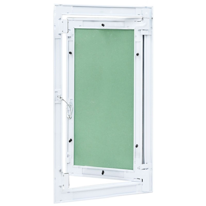 Panneau d'accèsavec un cadre en alu et une plaque de plâtre de 300x500 mm 