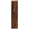 Cache-radiateur vieux bois 78x20x82 cm bois d'ingénierie 
