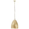 Lampe suspendue industrielle 25 W Laiton Rond 32 cm E27 
