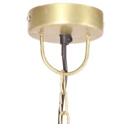 Lampe suspendue industrielle 25 W Laiton Rond 32 cm E27 
