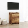 Meuble TV vieux bois 40x35x54 cm bois d'ingénierie 