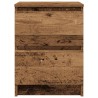 Meuble TV vieux bois 40x35x54 cm bois d'ingénierie 