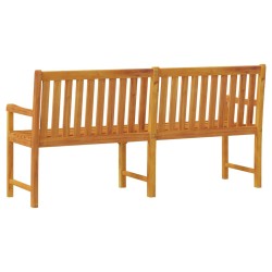 Banc de jardin 180 cm Bois solide d'acacia 