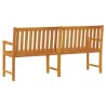 Banc de jardin 180 cm Bois solide d'acacia 