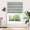 Store zèbre gris foncé largeur du tissu 155,9 cm polyester 