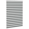 Store zèbre gris foncé largeur du tissu 155,9 cm polyester 