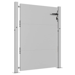 Portail de jardin 105x155 cm acier corten 