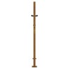 Portail de jardin 105x155 cm acier corten 