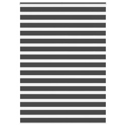 Store zèbre noir 160x230 cm largeur du tissu 155,9 cm polyester 