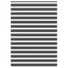 Store zèbre noir 160x230 cm largeur du tissu 155,9 cm polyester 