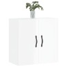 Armoire murale Blanc brillant 60x31x60 cm Bois d'ingénierie 
