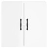 Armoire murale Blanc brillant 60x31x60 cm Bois d'ingénierie 