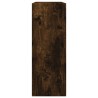Armoire à chaussures chêne fumé 60x21x57 cm bois d'ingénierie 