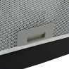 Hotte îlot avec capteur tactile à LCD en verre trempé 