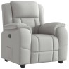 Fauteuil inclinable gris nuage tissu 