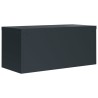 Classeur anthracite 90x40x130 cm acier 