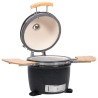 Kamado Barbecue au charbon de bois en céramique 44 cm 