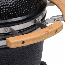 Kamado Barbecue au charbon de bois en céramique 44 cm 