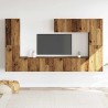 Meubles TV muraux 7 pcs vieux bois bois d'ingénierie 