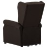 Fauteuil Marron foncé Tissu 