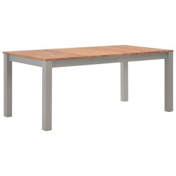 Table à manger 180x90x74 cm Bois de chêne massif 