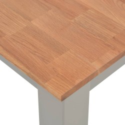 Table à manger 180x90x74 cm Bois de chêne massif 