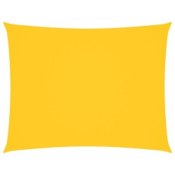 Voile de parasol tissu oxford rectangulaire 2x4 m jaune 