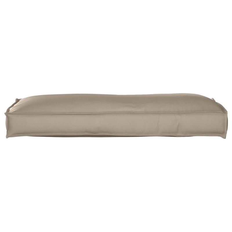 Coussin de palette pour dossier Taupe 120x40x12 cm Tissu Oxford 