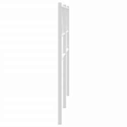 Tête de lit métal blanc 180 cm 