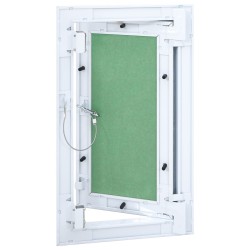 Panneau d'accèsavec cadre en alu et plaque de plâtre 150x300 mm 