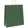 Sacs en papier 50 pcs avec poignées vert 45x17x48 cm 