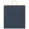 Sacs en papier 50 pcs avec poignées bleu 45x17x48 cm 