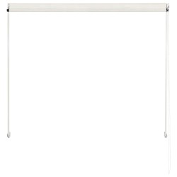 Auvent rétractable 100x150 cm Crème 