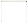 Auvent rétractable 100x150 cm Crème 