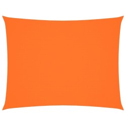 Voile de parasol tissu oxford rectangulaire 3x4,5 m orange 