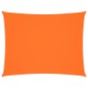 Voile de parasol tissu oxford rectangulaire 3x4,5 m orange 