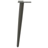 Pieds de table basse coniques 4 pièces Anthracite 30-31 cm Acier 